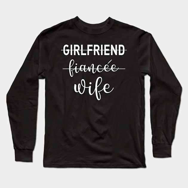 Girlfriend fiancee wife Long Sleeve T-Shirt by TEEPHILIC
